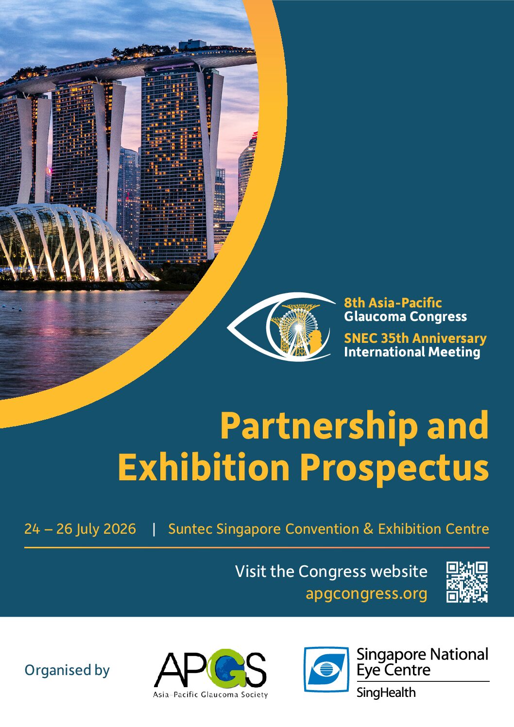 Partnership Opportunities - Asia-Pacific Glaucoma Congress 2026